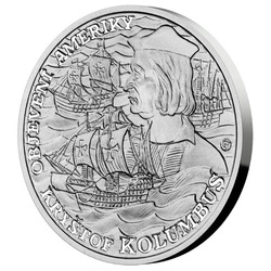 Niue: Discovery of America - Christopher Columbus $2 Srebro 2022 Proof