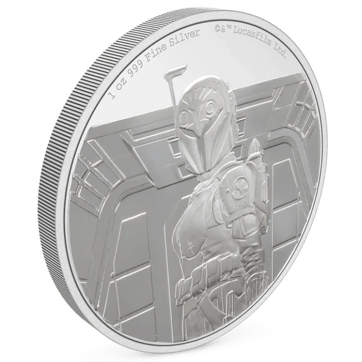 Niue: Star Wars The Mandalorian – Bo-Katan Kryze 1 uncja Srebra 2022 Proof
