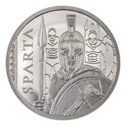 Cook Islands: Sparta 0,5 grama Platyny 2023 Proof