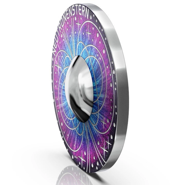 The Uncharted Universe: The Neutron Star kolorowany 20 Euro Srebro 2023 Proof