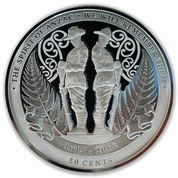 The Spirit of Anzac Premium 1 uncja Srebra 2015 Proof