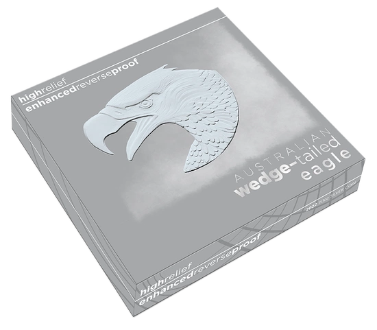 Orzeł Australijski 10 uncji Srebra 2022 Enhanced Reverse Proof High Relief