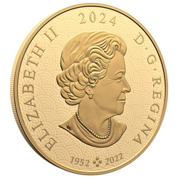 Canada: Lunar Year of the Dragon $2500 Złoto 2024 Proof