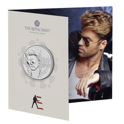 George Michael £5 Miedzionikiel 2024