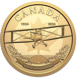 Canada: 100th Anniversary of the Royal Canadian Air Force $100 Złoto 2024 Proof 