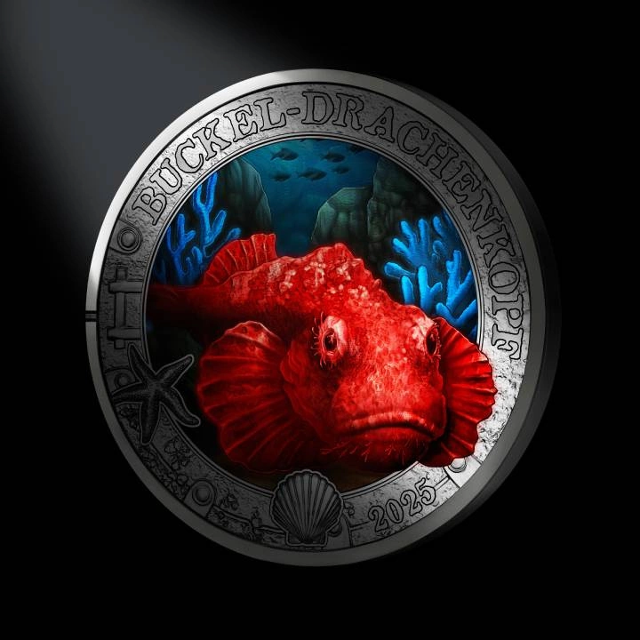 Devil Scorpionfish 3 Euro Miedzionikiel 2025