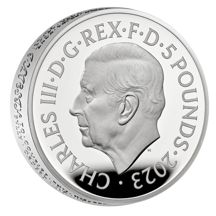 Zestaw 2 monet Great Engravers: Petition Crown 2 x 2 uncje Srebra 2023 Proof