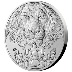 Niue: Czech Lion 10 uncji Srebra 2023
