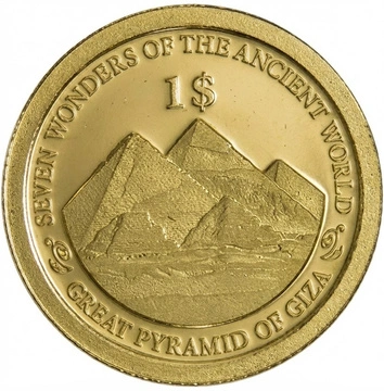 Piramidy w Gizie 0,5 g Złota 2013 Proof