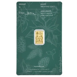 Sztabka Christmas Tree 1 gram Złota