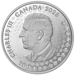 Canada: Commemorating Black History - Adinkra Symbols 1 uncja Srebra 2026 Proof