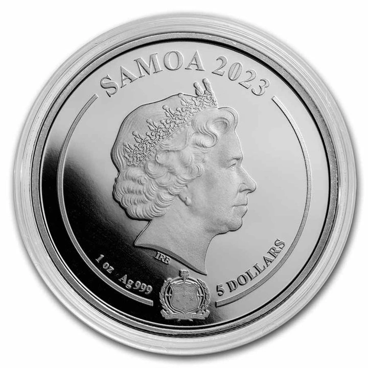 Samoa: DC Comics - Aquaman 1 uncja Srebra 2023 Proof