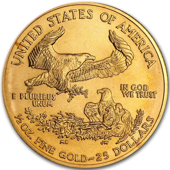Amerykański Orzeł 1/2 uncji Złota 2004