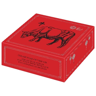 Lunar: Rok Bawoła 5 uncji Srebra 2021 Proof