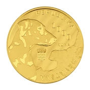 Croatia: Dalmatian Dog 1 uncja Złota 2021
