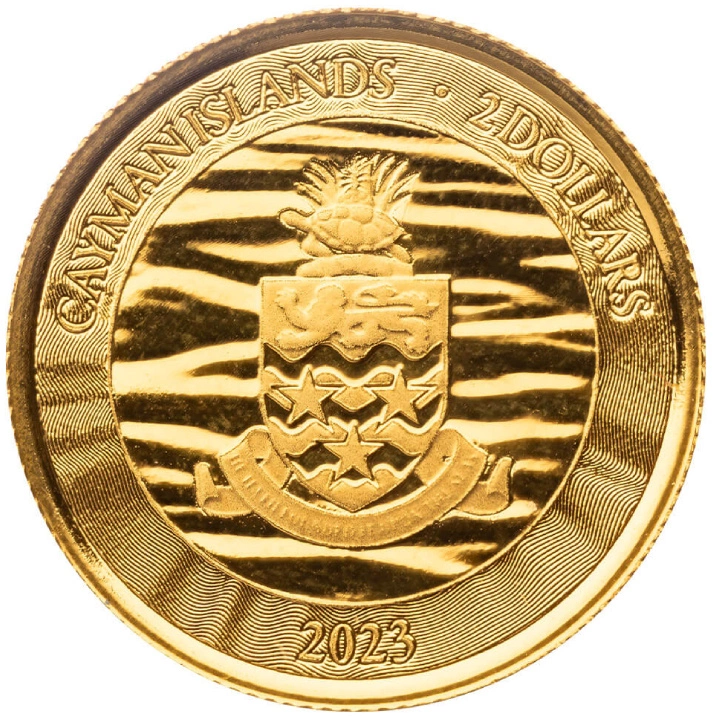 Cayman Islands: Marlin 1/10 uncji Złota 2023 Prooflike
