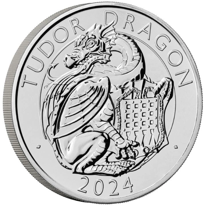 The Royal Tudor Beasts: The Tudor Dragon Miedzionikiel 2024