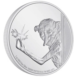 Niue: Harry Potter Classic - Dobby the House Elf 1 uncja Srebra 2021 Proof