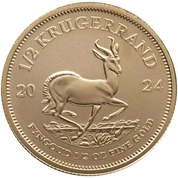 Krugerrand 1/2 uncji Złota 2024