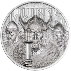 Cook Islands: Savage Vikings 1 uncja Srebra 2026 Proof
