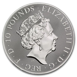 Św. Jerzy i Smok 10 Uncji Srebra 2020