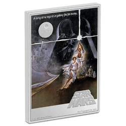 Niue: Star Wars - A New Hope kolorowany 5 uncji Srebra 2023 Proof 