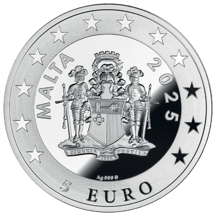 Malta: London Big Ben kolorowany 1 uncja Srebra 2025 Proof