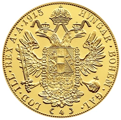 4 Dukaty Austriackie 1915 „Czworak" (Brand New)