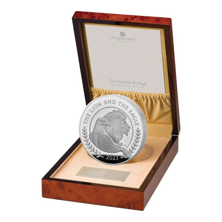 The Lion and The Eagle 1000 gramów Srebra 2023 Proof