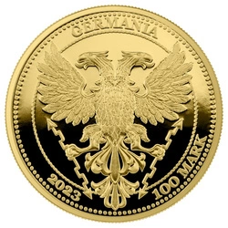 Beech Leaf 1 uncja Złota 2023 Proof