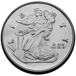 Amerykański Orzeł 1/4 uncji Srebra Round