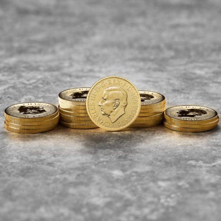 Britannia - King Charles III 1 uncja Złota 2023