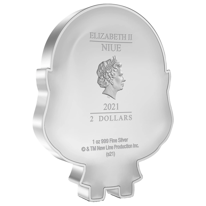 Niue: The Lord of the Rings - Legolas Chibi Coin kolorowany 1 uncja Srebra 2021 Proof