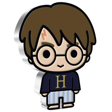 Niue: Harry Potter - Harry Potter Pyjama Chibi Coin kolorowany 1 uncja Srebra 2021 Proof