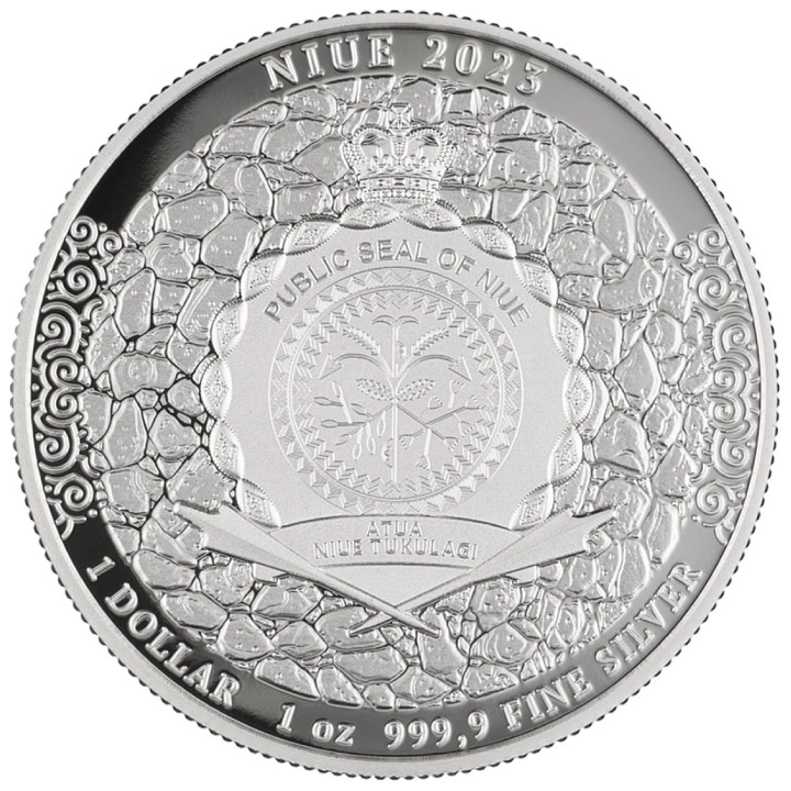 Niue: The Witcher Book Series - The Last Wish 1 uncja Srebra 2023