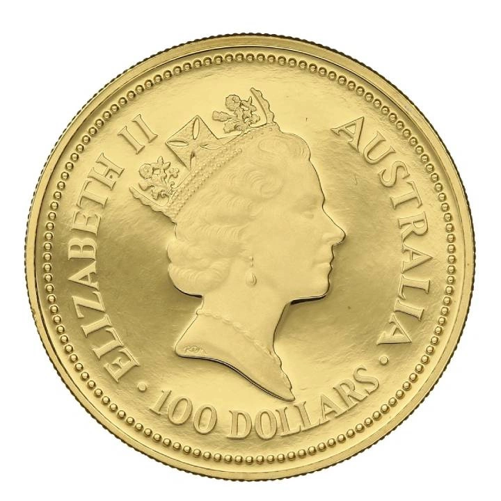 Perth Mint: Australian Nugget 1 uncja Złota 1988 Proof