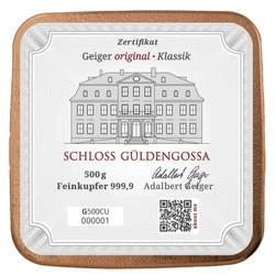 Sztabka 500 gramów Miedzi