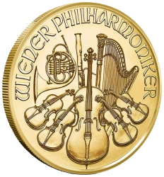 Wiedeński Filharmonik 1 uncja Złota 2026