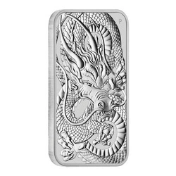 Sztabko Moneta Smok 1 uncja Srebra 2021