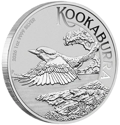 Kookaburra 1 uncja Srebra 2026