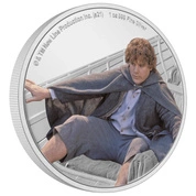 Niue: The Lord of the Rings - Samwise Gamgee kolorowany 1 uncja Srebra 2021 Proof