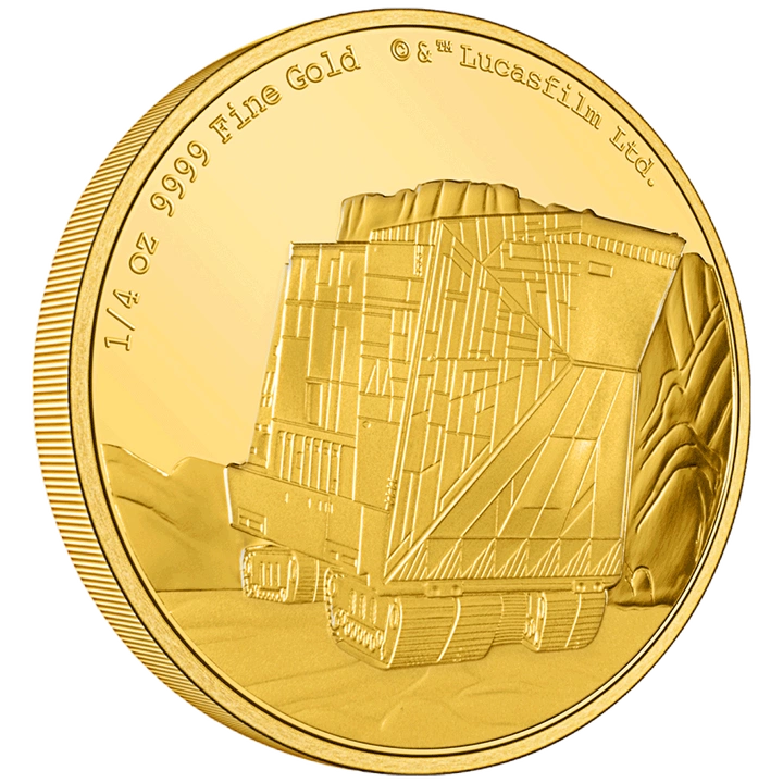 Niue: Star Wars - Sandcrawler 1/4 uncji Złota 2022 Proof