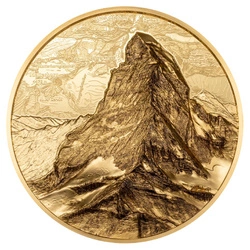 Switzerland: The Matterhorn 1 uncja Złota 2025 Proof 