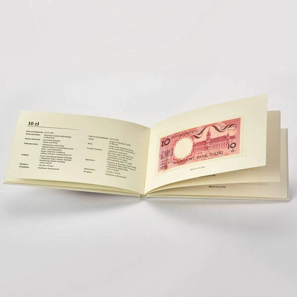 Zestaw banknotów NBP "Miasta polskie"