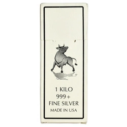USA: Sztabka 1000 gramów Srebra