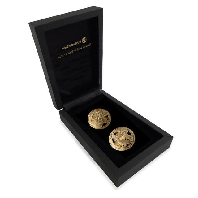 Tangaroa Strażnik Oceanu: Zestaw 2 monet 2 x 1/2 uncji Złota 2021