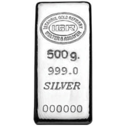 Sztabka IGR 500 gramów Srebra