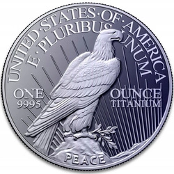 American Liberty - Peace Dollar 1 Uncja Tytanu 2026