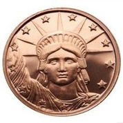 Liberty 1 uncja Miedzi