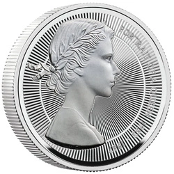 Portraits of Queen Elizabeth II - Mary Gillick Effigy £5 Srebro 2026 Proof Piedfort